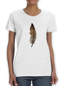 Feather T-shirt -SmartPrintsInk Designs