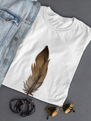 Feather T-shirt -SmartPrintsInk Designs