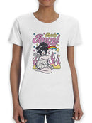 Bad Angel T-shirt -SmartPrintsInk Designs