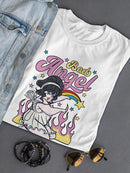 Bad Angel T-shirt -SmartPrintsInk Designs
