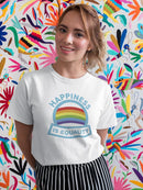 Happinness Is Equality T-shirt -SmartPrintsInk Designs
