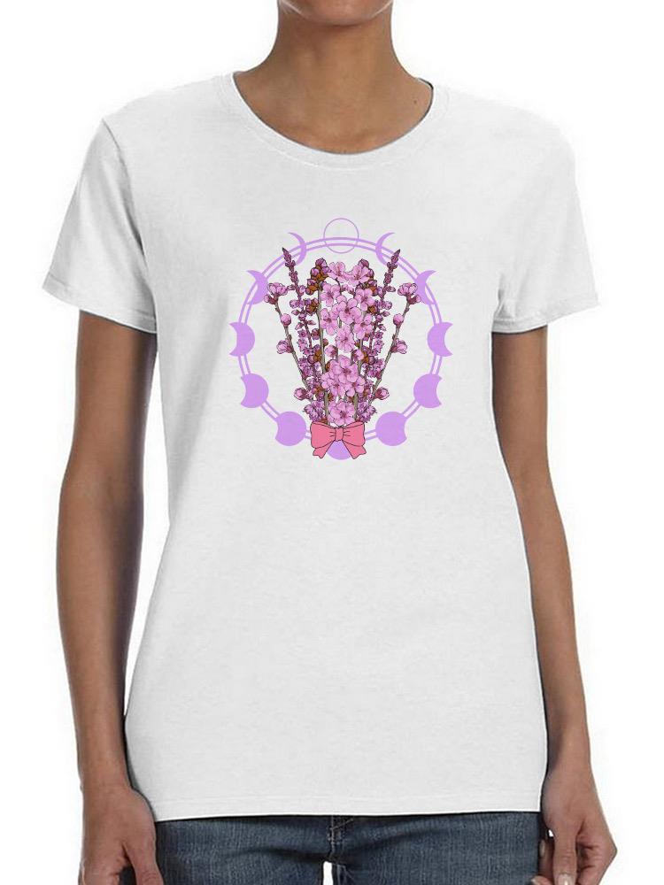 A Flower Bouquet Shaped T-shirt -SmartPrintsInk Designs
