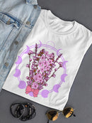 A Flower Bouquet Shaped T-shirt -SmartPrintsInk Designs