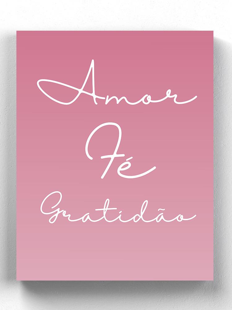 Love Faith And Grattitude Wall Art -SmartPrintsInk Designs
