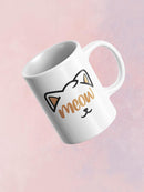 Meow Cat. Mug -SmartPrintsInk Designs
