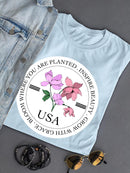 Inspire Beauty Usa T-shirt -SmartPrintsInk Designs