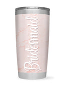 Bridesmaid Quote Tumbler -SmartPrintsInk Designs