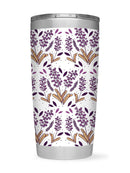 Plant Pattern Tumbler -SmartPrintsInk Designs