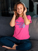 Music Makes It Better Shaped T-shirt -SmartPrintsInk Designs