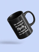 We Listen To Music Mug -SmartPrintsInk Designs