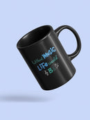 Without Music Life Would B Flat Mug -SmartPrintsInk Designs