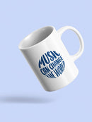 Music Can Change The World Mug -SmartPrintsInk Designs