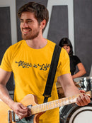 Music Is Life T-shirt -SmartPrintsInk Designs