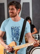 Music Is A Healing Force T-shirt -SmartPrintsInk Designs