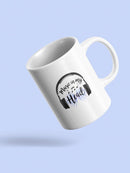 Music In My Head Mug -SmartPrintsInk Designs