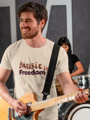 Music Is Freedom T-shirt -SmartPrintsInk Designs