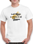 Indie Music T-shirt -SmartPrintsInk Designs