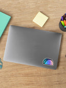 Neon Taco Sticker -SmartPrintsInk Designs