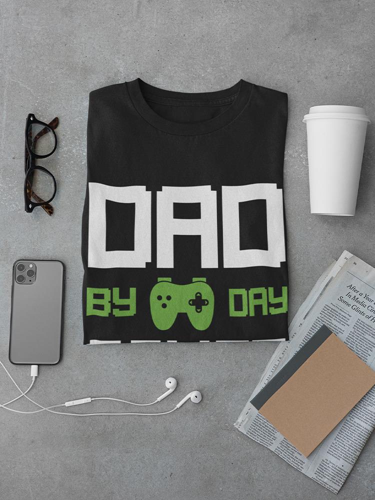 Dad And Gamer T-shirt -SmartPrintsInk Designs
