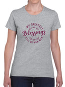 Blessings Call Me Maw Man Shaped T-shirt -SmartPrintsInk Designs