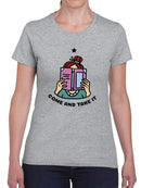 Come And Take It Shaped T-shirt -SmartPrintsInk Designs