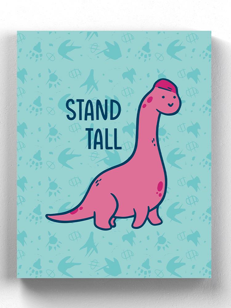 Stand Tall Dinosaur Wall Art -SmartPrintsInk Designs