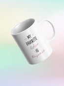 Favorite Color Is Pajamas Mug -SmartPrintsInk Designs
