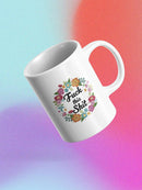F*Ck This Sh*T Wreath Mug -SmartPrintsInk Designs