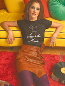 Life Is A Song Quote Shaped T-shirt -SmartPrintsInk Designs