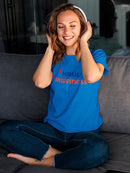 More Music Happiness Quote Shaped T-shirt -SmartPrintsInk Designs