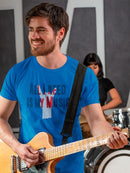 All I Need Is Music Quote T-shirt -SmartPrintsInk Designs