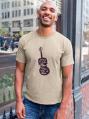 We Listen Music Not Alone Quote T-shirt -SmartPrintsInk Designs