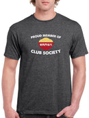 Ramen Club Society Art T-shirt -SmartPrintsInk Designs