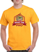 What The Pho Sign Art T-shirt -SmartPrintsInk Designs