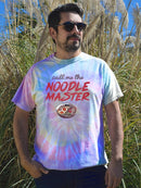 Noodle Master Bowl Art Tie Dye Tee -SmartPrintsInk Designs