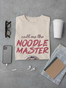 Noodle Master Bowl Art T-shirt -SmartPrintsInk Designs