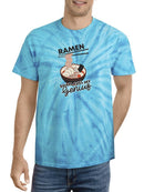 Ramen Fuel My Genius Art Tie Dye Tee -SmartPrintsInk Designs