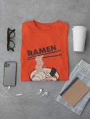 Ramen Fuel My Genius Art T-shirt -SmartPrintsInk Designs