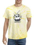 Send Noods Naughty Panda Art Tie Dye Tee -SmartPrintsInk Designs
