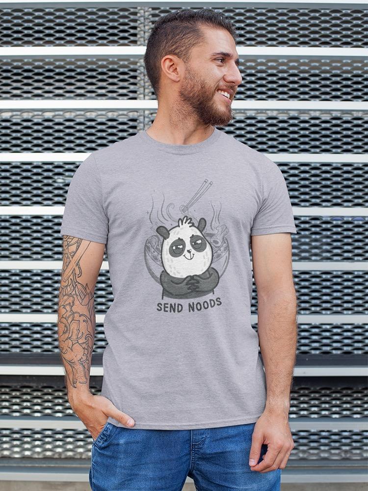 Send Noods Naughty Panda Art T-shirt -SmartPrintsInk Designs