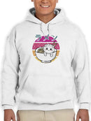 Ramen Neko Bowl Faded Art Hoodie or Sweatshirt -SmartPrintsInk Designs
