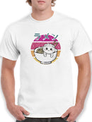 Ramen Neko Bowl Faded Art T-shirt -SmartPrintsInk Designs