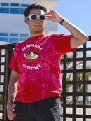 Ramen Day Everyday Art Tie Dye Tee -SmartPrintsInk Designs