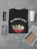 Ramen Day Everyday Art T-shirt -SmartPrintsInk Designs