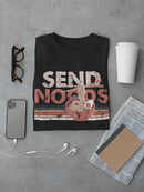 Send Noods 80s Style Art T-shirt -SmartPrintsInk Designs