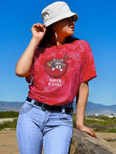Ramen N Chill Cute Neko Art Tie Dye Tee -SmartPrintsInk Designs