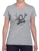 Send Noods Lineart Colorless T-shirt -SmartPrintsInk Designs