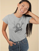 Send Noods Lineart Colorless T-shirt -SmartPrintsInk Designs