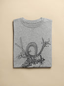 Send Noods Lineart Colorless T-shirt -SmartPrintsInk Designs