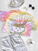 Ramen Life Cute Bowl Art Tie Dye Tee -SmartPrintsInk Designs
